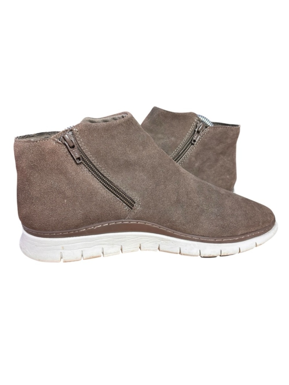 Vionic Dylan High Top Tan Suede Sneakers – Sz 8.5 - Picture 5 of 10